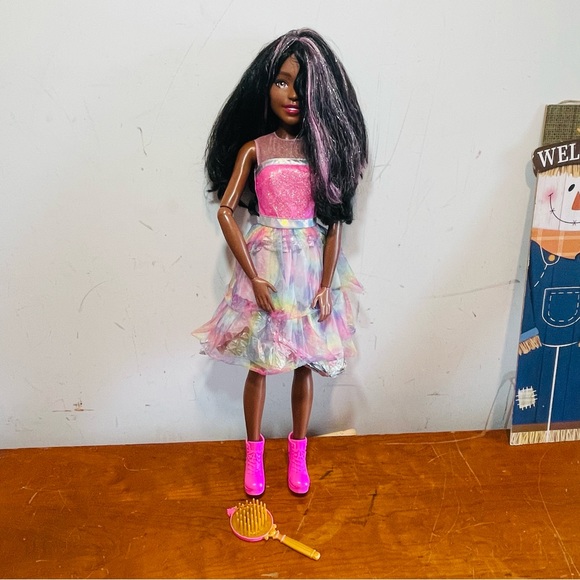 Giant Barbie 28” Tye Dye Fashion Doll - Picture 1 of 7